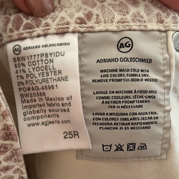 AG The Farrah High Waist Ankle Skinny Jeans size 25 - Picture 10 of 11